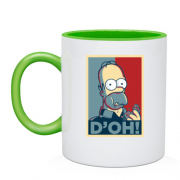 Чашка с Гомером "D`oh!"